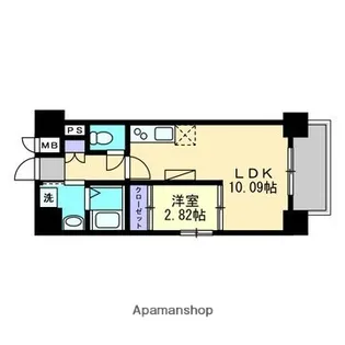 モンテ・ルーチェ三番町【3階】の間取り