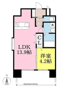 サザンステラ【701号室】の間取り