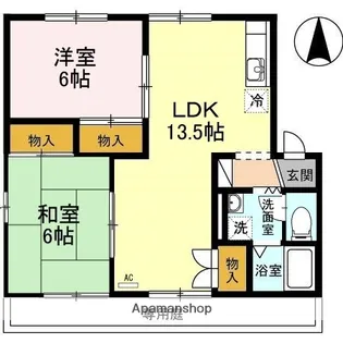 セントラルハイツ今村 A棟【1階】の間取り