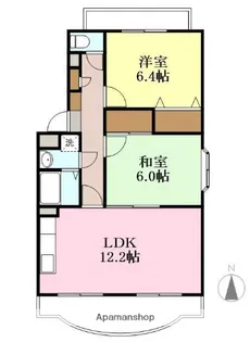 ユーミーひさえだ A棟【1階】の間取り