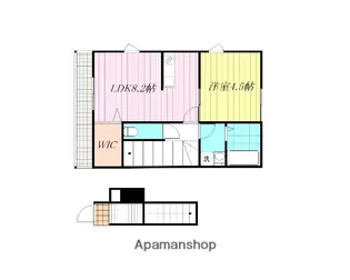 VILLA NATUR【2階】の間取り