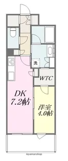 クレアホームズFRANC松山駅前【5階】の間取り