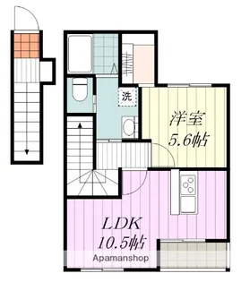 BEEK’S高岡【2階】の間取り