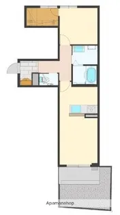 コスモ ラ・ペ【1階】の間取り