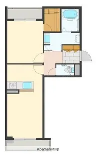 コスモ ラ・ペ【2階】の間取り