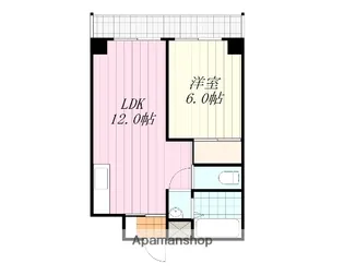 トロワボヌールⅤ【602号室】の間取り