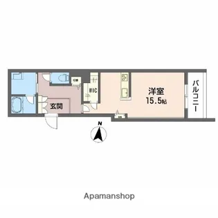 ルポ マノワール【3階】の間取り