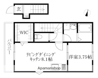 BELGRAVIA SANDS PREMIUM【2階】の間取り