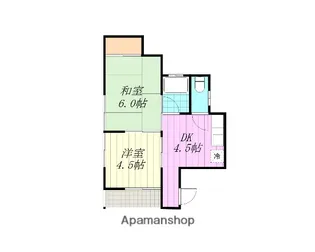サンテラス会津【201号室】の間取り
