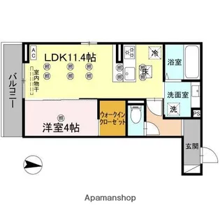 (仮称)クランツ泉町【1階】の間取り