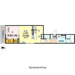 (仮称)クランツ泉町【2階】の間取り