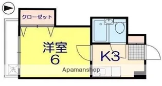 ホワイトハイツ【4階】の間取り
