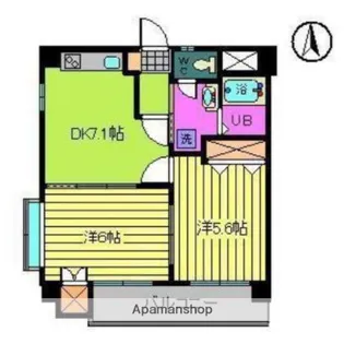 MARINE PALETTEⅡ【4階】の間取り