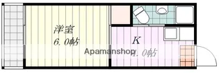 第7グリーンハイツ【406号室】の間取り