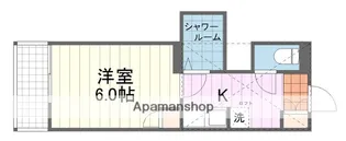 1Kの間取り画像