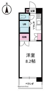 ジョイフル第2朝生田【3階】の間取り