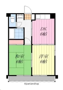 ピュアフルコート【4階】の間取り
