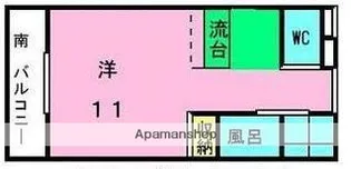 オーパスワン【3階】の間取り