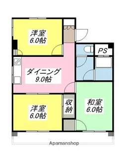 大西ビル【4階】の間取り