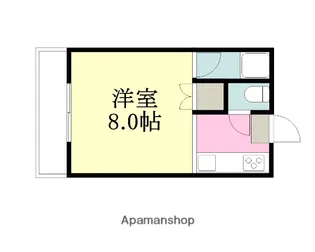 立花グリーンハイツ【1階】の間取り