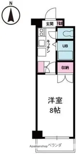 ジョイフル第5中村【1階】の間取り