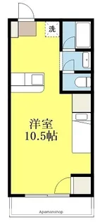 牛渕ステーションハイツ【2階】の間取り