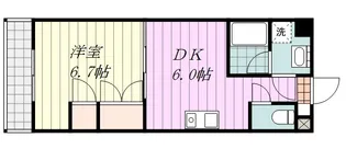 天山ガーデンハウス【1階】の間取り
