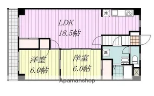 シティーマンション【4階】の間取り