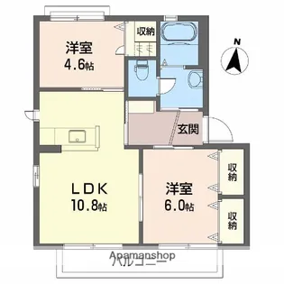 メゾンウィステリア・【2階】の間取り