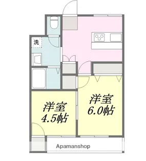 サリーリーンズハウス【1階】の間取り