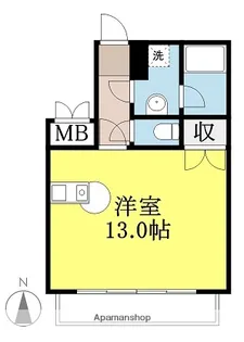 SUNRISE豊坂【4階】の間取り