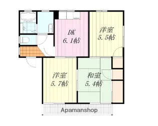 フレグランス坂本【2階】の間取り