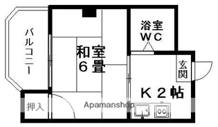 サンレッド【2階】の間取り