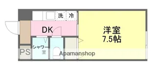 KBコート竹原【2階】の間取り