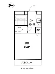 KBコート竹原【3階】の間取り