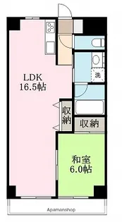 CITY21【7階】の間取り