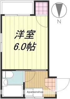 コーポおおさわ【3階】の間取り