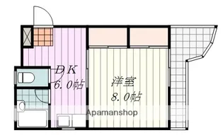 オリエントハウス【3階】の間取り