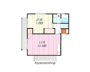 フォーレストSATOMI【1階】の間取り