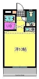 第80杉フラット【4階】の間取り