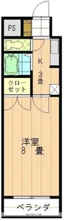 サンピア桑原【3階】の間取り