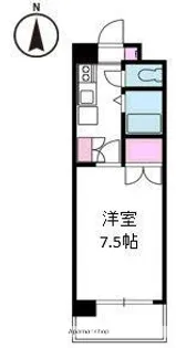 ジョイフル第1小坂【5階】の間取り