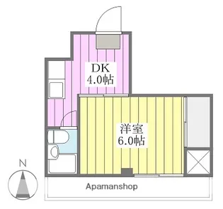 味酒ハイツ【3階】の間取り
