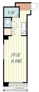 ベルジュ三番町【4階】の間取り