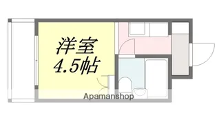 メゾン・ド・ルー清水町【202号室】の間取り