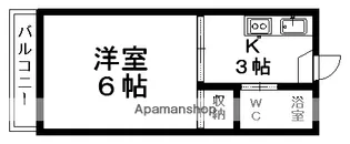 渡部マンション【5階】の間取り