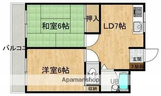 そごうマンション【1階】の間取り