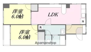 セントラルハイム壱番館【4階】の間取り