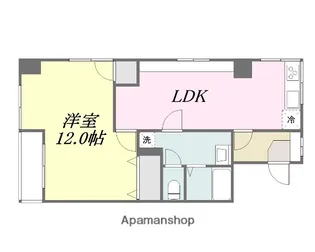 セントラルハイム壱番館【1階】の間取り