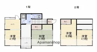 愛媛県松山市持田町3丁目【一戸建】の間取り